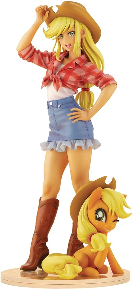 MY LITTLE PONY アップルジャック　フィギュア Amazon.com: Kotobukiya My Little Pony: Applejack Bishoujo